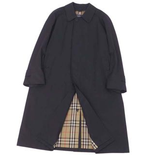 バーバリー(BURBERRY)のバーバリー コート ステンカラー バルマカーン メンズ 裏チェック アウター(ステンカラーコート)