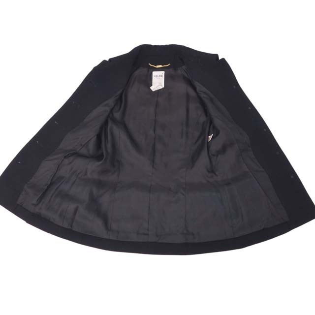 CELINE - セリーヌ スーツ セットアップ ウール ジャケット 金 CELINE - セリーヌ スーツ セットアップ ウール ジャケット 金