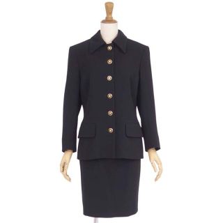 celine - セリーヌ スーツ セットアップ ウール ジャケット 金ボタン celine - セリーヌ スーツ セットアップ ウール ジャケット 金ボタン