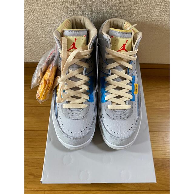 NIKE(ナイキ)のUnion Nike Air Jordan 2 Grey Fog 24cm メンズの靴/シューズ(スニーカー)の商品写真