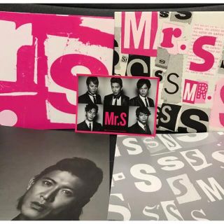 スマップ(SMAP)の【ステッカー付き】SMAP Mr.S 2CD＋DVD(ポップス/ロック(邦楽))