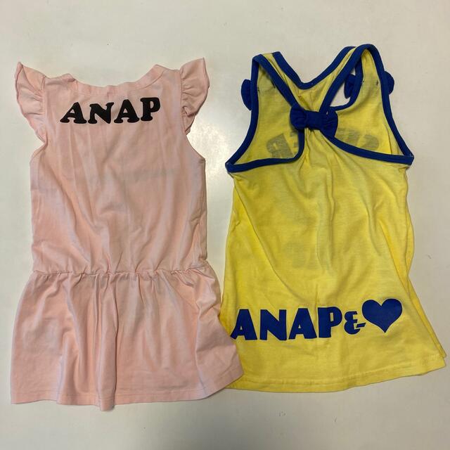 ANAP Kids(アナップキッズ)の子供服　ANAPキッズ　まとめ売り 6点セット　110サイズ キッズ/ベビー/マタニティのキッズ服女の子用(90cm~)(ワンピース)の商品写真