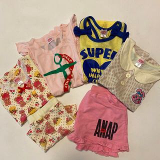 アナップキッズ(ANAP Kids)の子供服　ANAPキッズ　まとめ売り 6点セット　110サイズ(ワンピース)