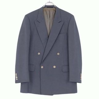 バーバリー(BURBERRY)のバーバリー ジャケット ブレザー ダブル テーラードジャケット ウール メンズ(ステンカラーコート)