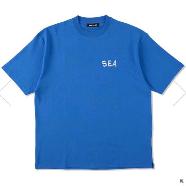 WIND AND SEA(ウィンダンシー)のWDS (SEA-LEAGUE) S/S TEE / BLUE メンズのトップス(Tシャツ/カットソー(半袖/袖なし))の商品写真