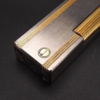 Dunhill - 希少【着火確認済み】ダンヒル ゴールド×シルバー dロゴ入り
