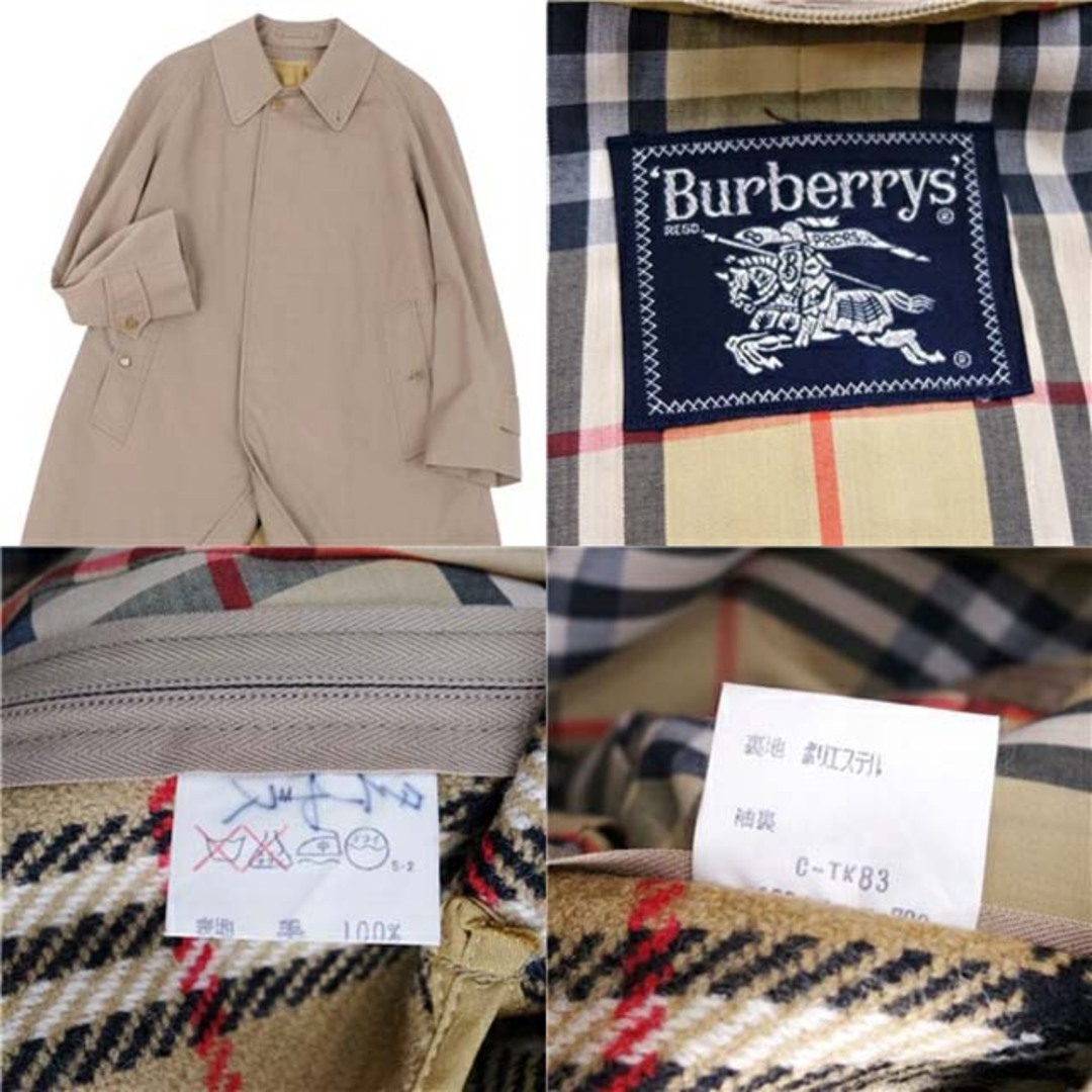 BURBERRY(バーバリー)のバーバリー コート ステンカラーコート バルマカーンコート メンズ ライナー メンズのジャケット/アウター(ステンカラーコート)の商品写真