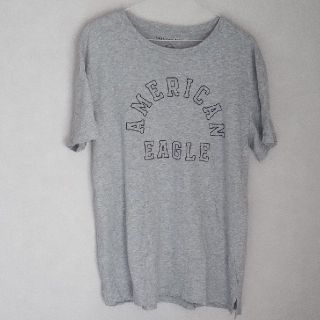 アメリカンイーグル(American Eagle)の[AMERICAN EAGLE]メンズTシャツ Mサイズ 刺繍ロゴ(Tシャツ/カットソー(半袖/袖なし))