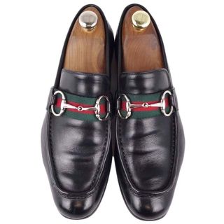 Gucci - グッチ ローファー ホースビット シェリーライン カーフ