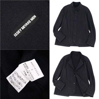 ISSEY MIYAKE MEN - イッセイミヤケ メン ジャケット スタンドカラー