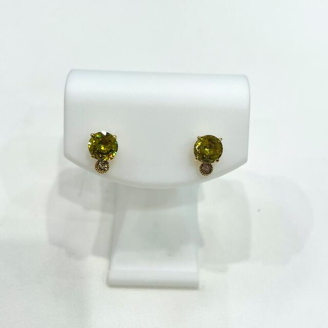 K18YG スフェーン ダイヤモンド ピアス ダイヤの通販 by ms's shop|ラクマ K18YG スフェーン ダイヤモンド ピアス ダイヤの通販 by ms's shop|ラクマ