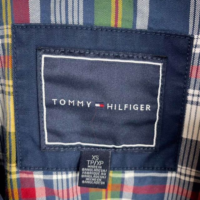 90's  トミーヒルフィガー  フラッグロゴ刺繍　切り替えスイングトップ 3