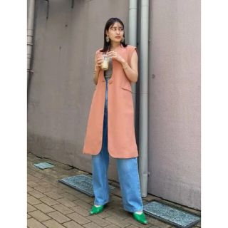 アメリヴィンテージ(Ameri VINTAGE)のAmeri VINTAGE WAVE COLLAR ANGULAR VEST(ベスト/ジレ)