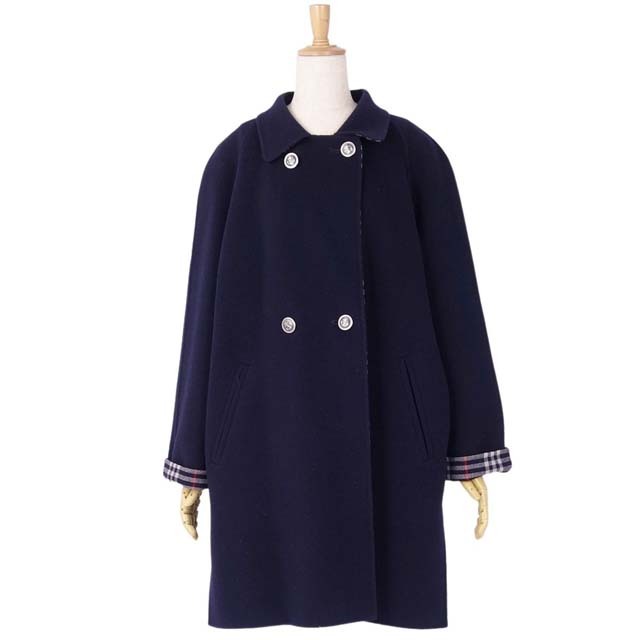 BURBERRY - バーバリー コート ウール カシミヤ 裏チェック BURBERRY - バーバリー コート ウール カシミヤ 裏チェック