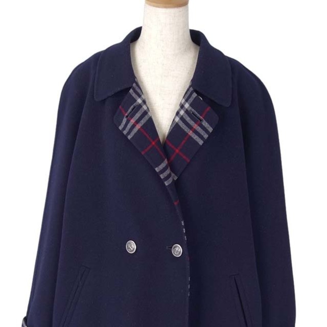 BURBERRY - バーバリー コート ウール カシミヤ 裏チェック BURBERRY - バーバリー コート ウール カシミヤ 裏チェック