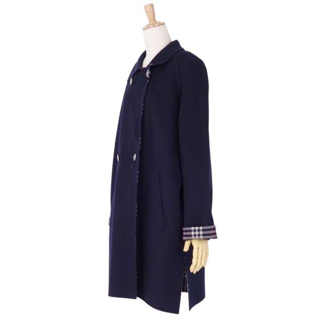 BURBERRY - バーバリー コート ウール カシミヤ 裏チェック BURBERRY - バーバリー コート ウール カシミヤ 裏チェック