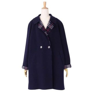 BURBERRY - バーバリー コート ウール カシミヤ 裏チェック BURBERRY - バーバリー コート ウール カシミヤ 裏チェック