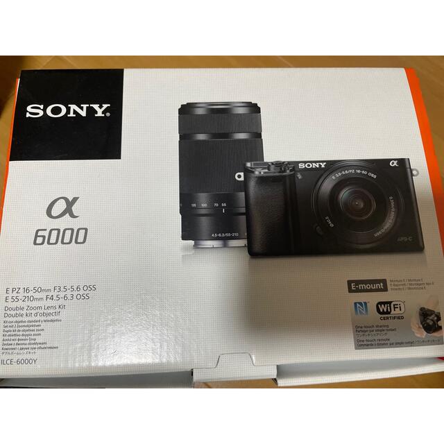 SONY　α6000　ILCE-6000Yスマホ/家電/カメラ