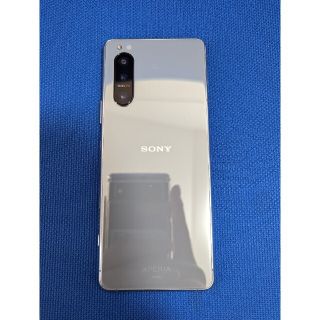 エクスペリア(Xperia)のXperia5 II SIMフリー グレー 本体のみ SOG02 訳あり(スマートフォン本体)