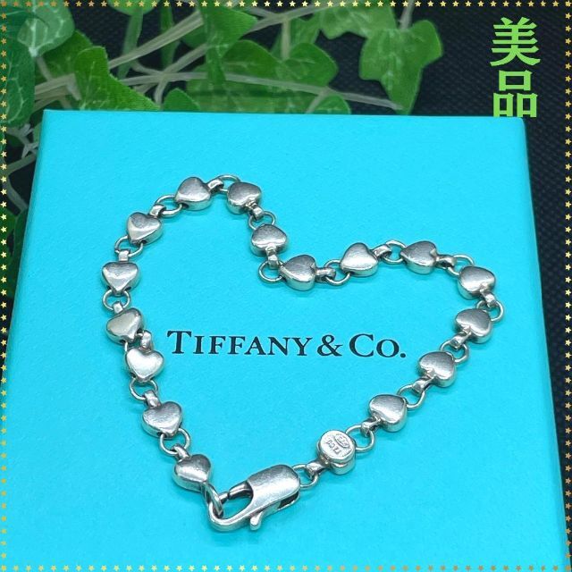 美品】ティファニー TIFFANY&Co. パフハート ブレスレット | refeccs