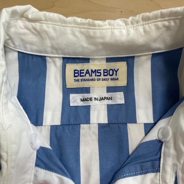 BEAMS BOY(ビームスボーイ)の最終お値下げ‼️BEAMS BOY ストライプシャツ レディースのトップス(シャツ/ブラウス(長袖/七分))の商品写真