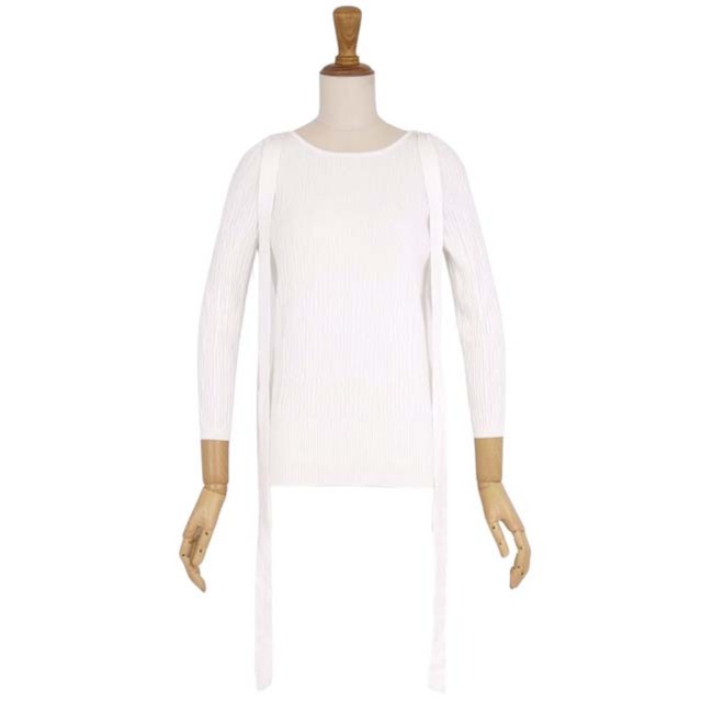 CHANEL - シャネル ニット ココマーク リボン セーター P58125 CHANEL - シャネル ニット ココマーク リボン セーター P58125