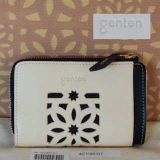 ゲンテン(genten)のgenten ゲンテン ☆未使用☆ WEB限定カラー カットワーク マルチケース(その他)