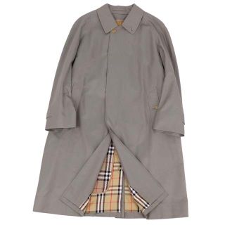 バーバリー(BURBERRY)のバーバリー コート ウール シルク ステンカラー バルマカーン メンズ(ステンカラーコート)