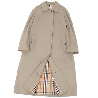 バーバリー(BURBERRY)のバーバリー コート ステンカラー バルマカーン レディース コットン アウター(ブルゾン)