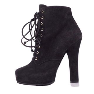 ドルチェ&ガッバーナ(DOLCE&GABBANA) ブーツ(レディース)(レース