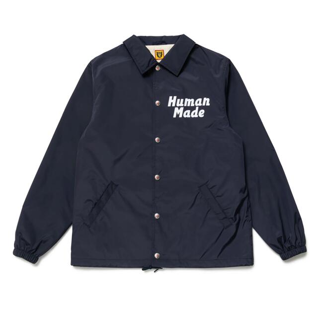 HUMAN MADE(ヒューマンメイド)のHUMAN MADE COACH JACKET NAVY 2XLサイズ メンズのジャケット/アウター(ナイロンジャケット)の商品写真