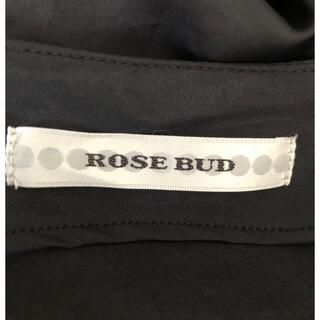 ローズバッド(ROSE BUD)のROSE BUDブラウス黒(シャツ/ブラウス(半袖/袖なし))
