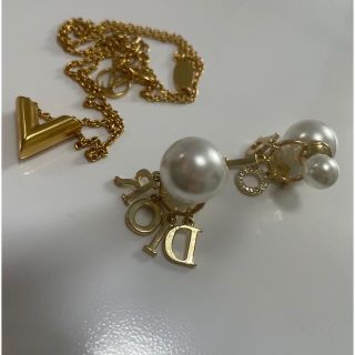 ルイヴィトン(LOUIS VUITTON)のLOUIS VUITTONネックレス Diorピアス(ネックレス)