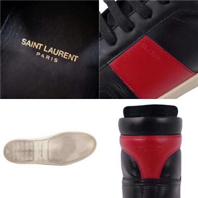 SAINT LAURENT - サンローラン PARIS スニーカー ハイカット SAINT LAURENT - サンローラン PARIS スニーカー ハイカット