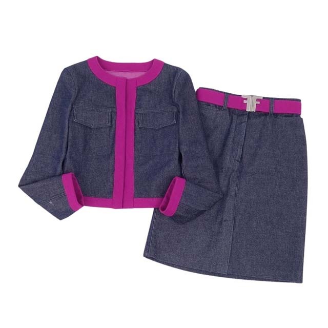 FENDI - フェンディ スーツ セットアップ ロング ジャケット 半袖