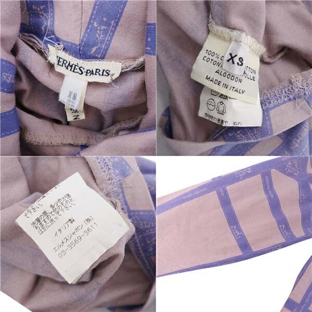 Hermes(エルメス)のエルメス カットソー マルジェラ期 ボルデュック タートルネック Tシャツ レディースのトップス(カットソー(半袖/袖なし))の商品写真