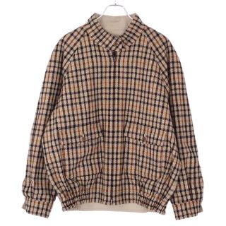 ダックス(DAKS)のダックス ジャケット リバーシブル コットン ウール チェック アウター メンズ(ステンカラーコート)