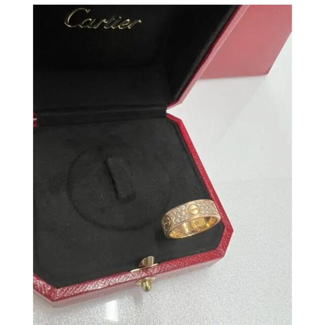 Cartier(カルティエ)のカルティエCartierラブリング♡正規品PGピンクゴールド正規品 レディースのアクセサリー(リング(指輪))の商品写真