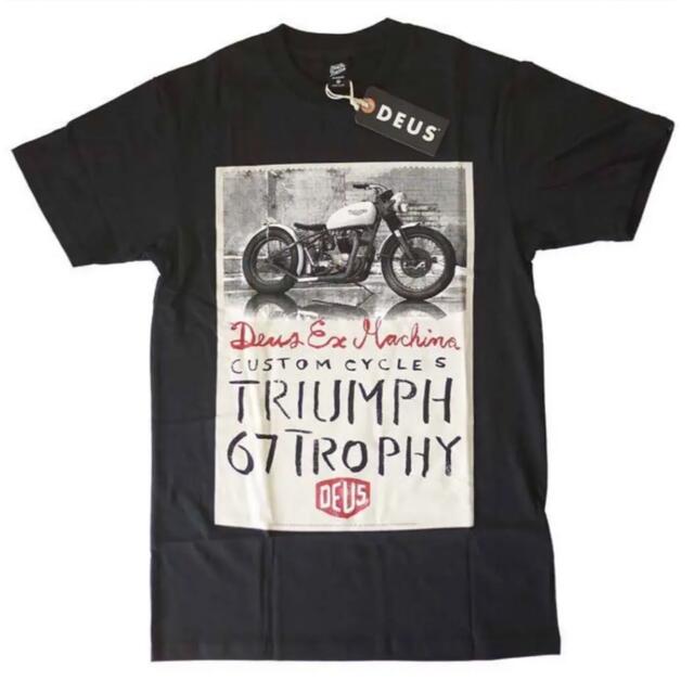 Deus ex Machina(デウスエクスマキナ)のデウスエクスマキナ メンズ Tシャツ バイクプリント メンズのトップス(Tシャツ/カットソー(半袖/袖なし))の商品写真