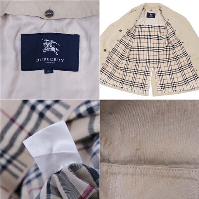 BURBERRY(バーバリー)のバーバリー ロンドン トレンチコート 綿100％ ライナー付き アウター レディースのジャケット/アウター(ブルゾン)の商品写真