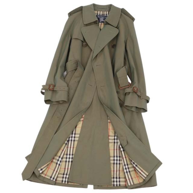 BURBERRY - バーバリー トレンチコート 裏チェック 綿100 BURBERRY - バーバリー トレンチコート 裏チェック 綿100