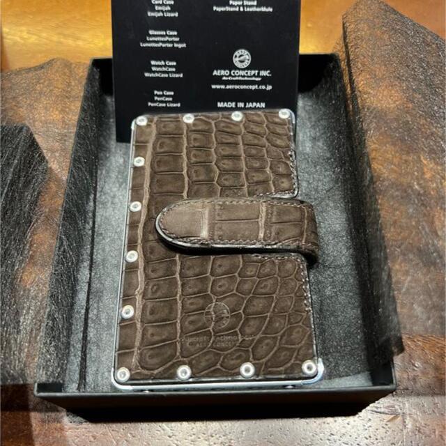 ラスト一品】エアロコンセプト カードケース クロコダイル brad-stone.com