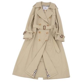 バーバリー(BURBERRY)のバーバリー コート トレンチコート レディース コットン 裏チェック アウター(ブルゾン)