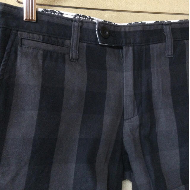 Dickies(ディッキーズ)の値下げ¥1888→¥1333 ディッキーズ ブロックチェック ショートパンツ S レディースのパンツ(ショートパンツ)の商品写真