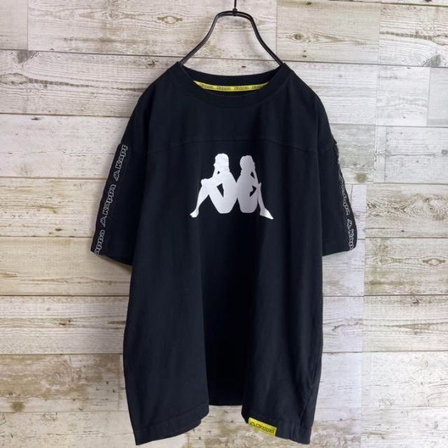 Kappa(カッパ)の90’s kappa カッパ　ビックロゴ　袖ライン Tシャツ メンズのトップス(Tシャツ/カットソー(半袖/袖なし))の商品写真