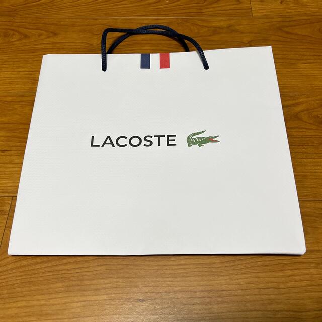 LACOSTE(ラコステ)のLACOSTE ラコステ　紙袋 レディースのバッグ(ショップ袋)の商品写真