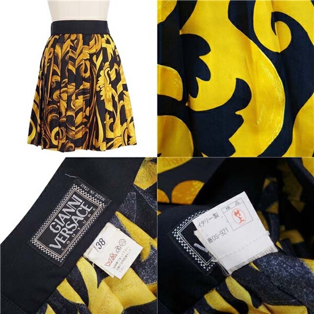 Gianni Versace   ジャンニヴェルサーチ スカート バロック プリーツ