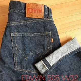 エドウィン(EDWIN)のらくま様専用　★EDWIN　エドウイン　505　W32　　美品(デニム/ジーンズ)