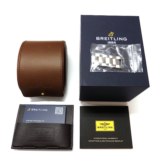BREITLING(ブライトリング)のブライトリング アベンジャー オートマチック 43 腕時計 ブラックA17318 レディースのファッション小物(腕時計)の商品写真