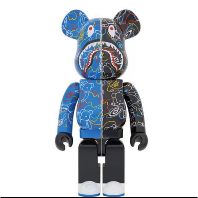 yeezy.m さん専用BAPE SHARK BE@RBRICK 1000% eva.gov.co